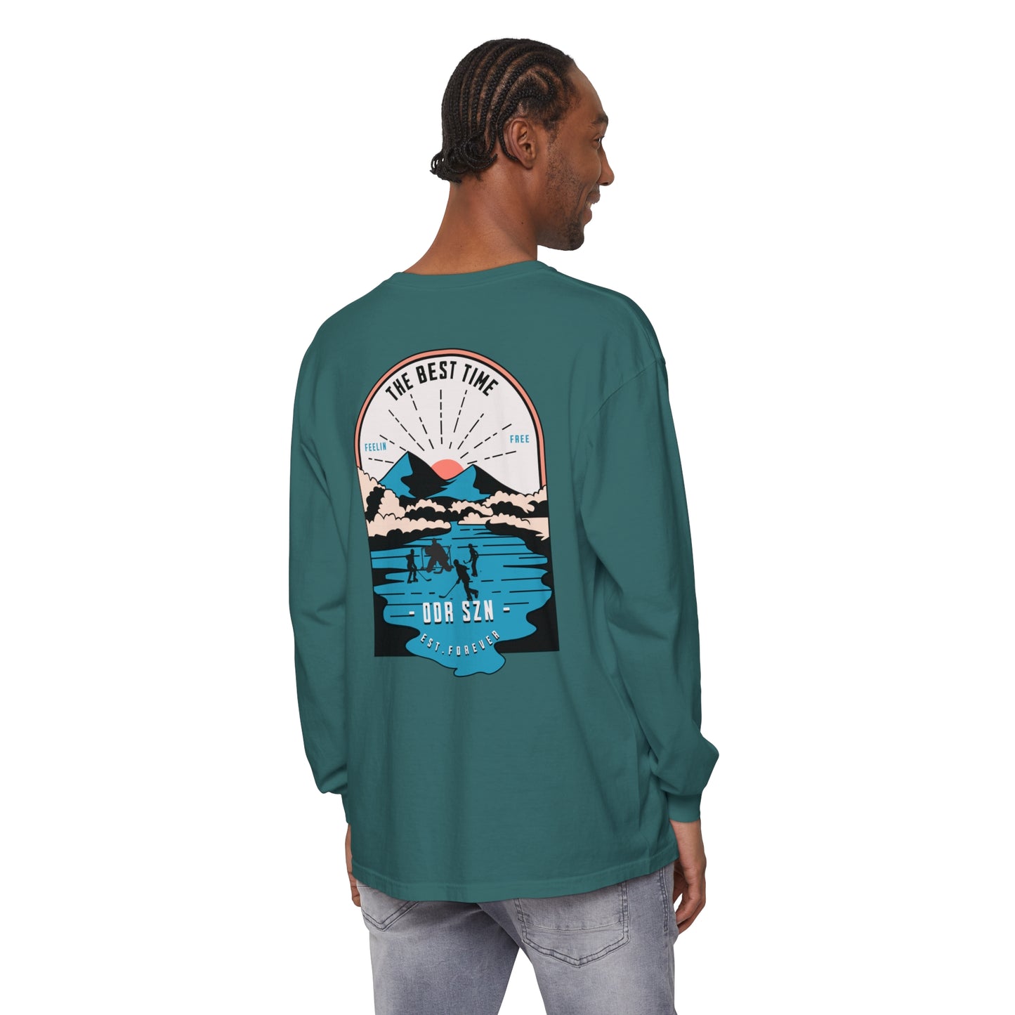 ODR season Unisex Garment-dyed Long Sleeve T-Shirt