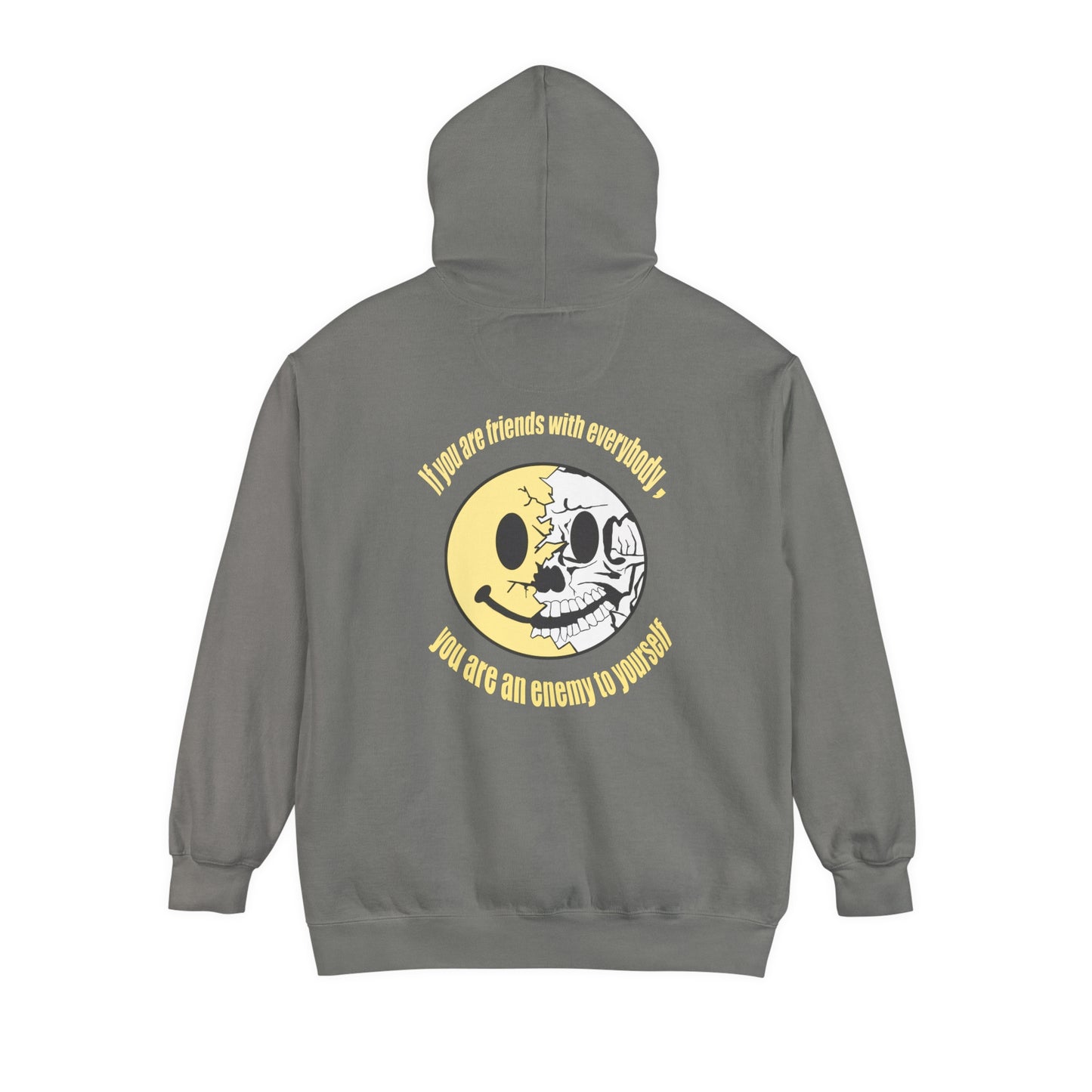 friends with everybody Garment-Dyed Hoodie