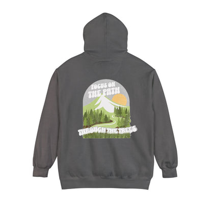 Focus on the Path Garment-Dyed Hoodie