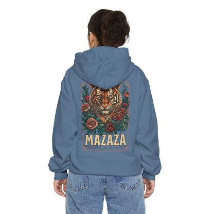 Mazaza Tiger Unisex Garment-Dyed Hoodie