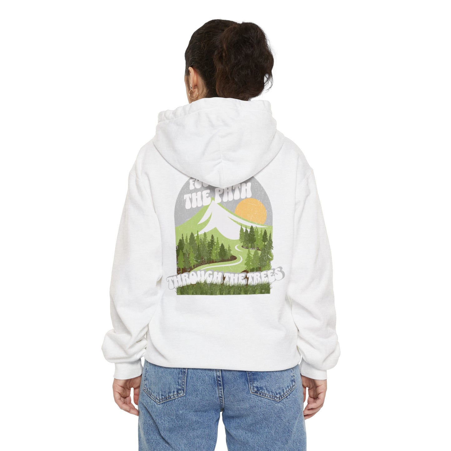 Focus on the Path Garment-Dyed Hoodie