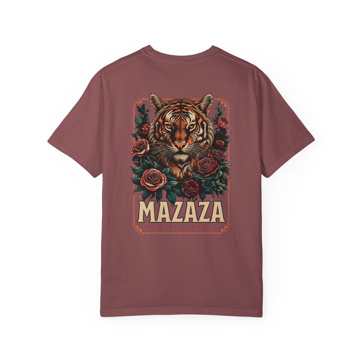 Mazaza Tiger Garment-Dyed T-shirt