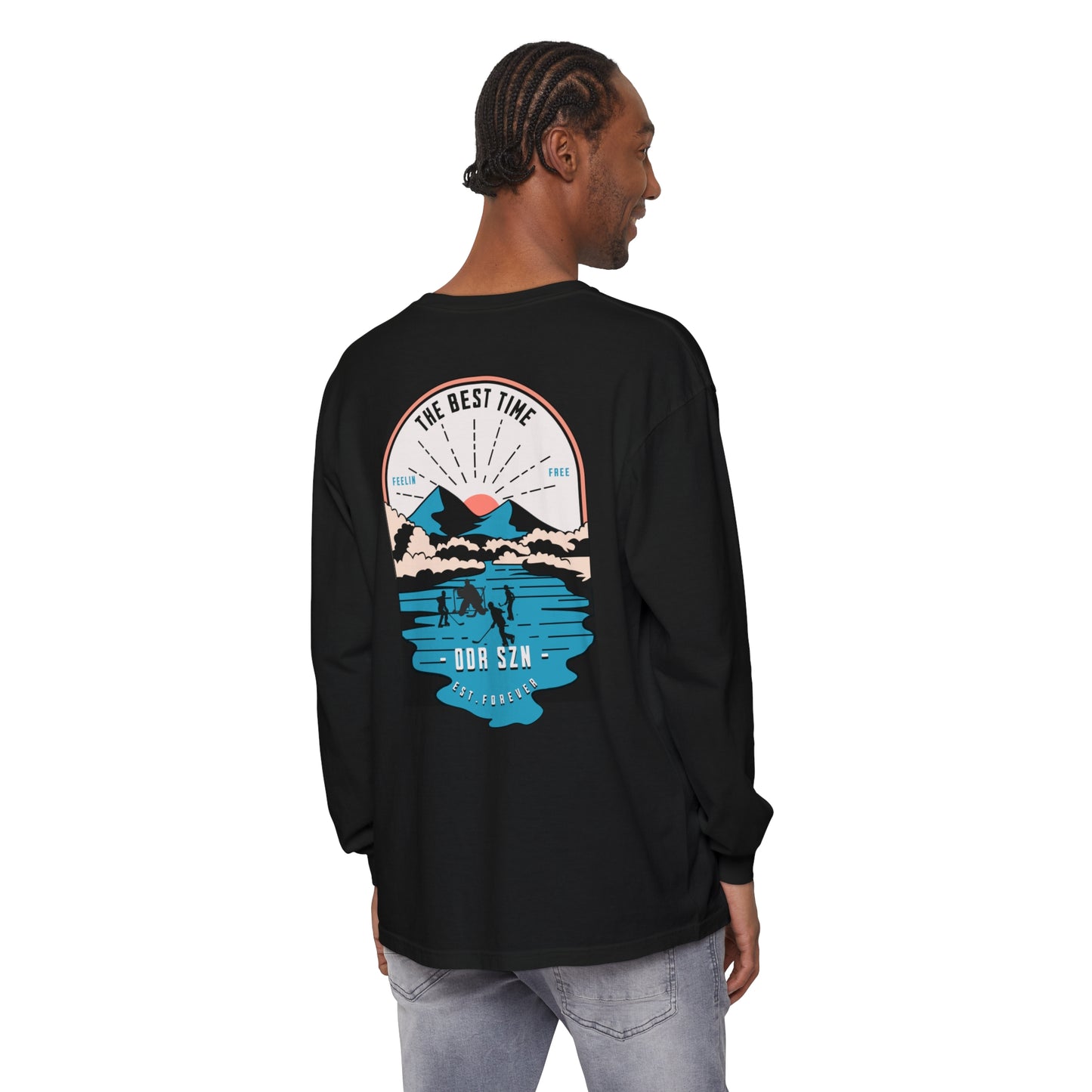 ODR season Unisex Garment-dyed Long Sleeve T-Shirt