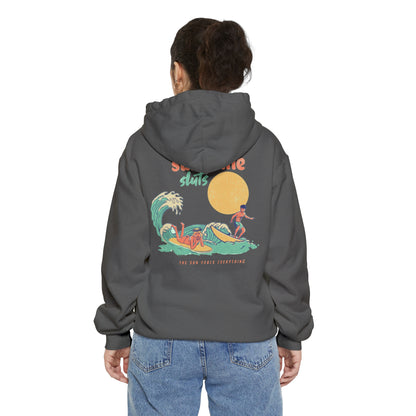 sunshine sluts Garment-Dyed Hoodie