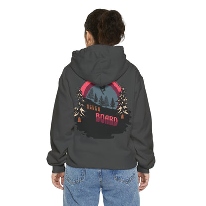 Never Board Unisex Garment-Dyed Hoodie