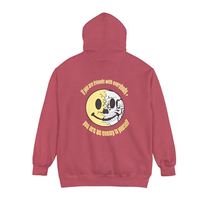 friends with everybody Garment-Dyed Hoodie