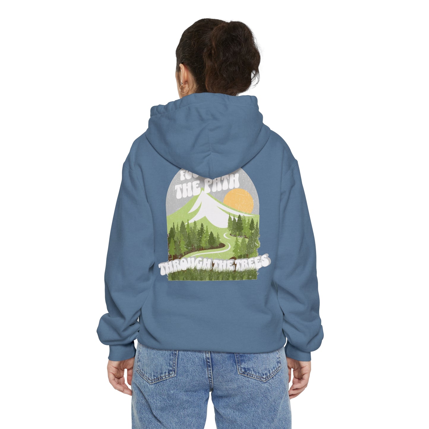 Focus on the Path Garment-Dyed Hoodie