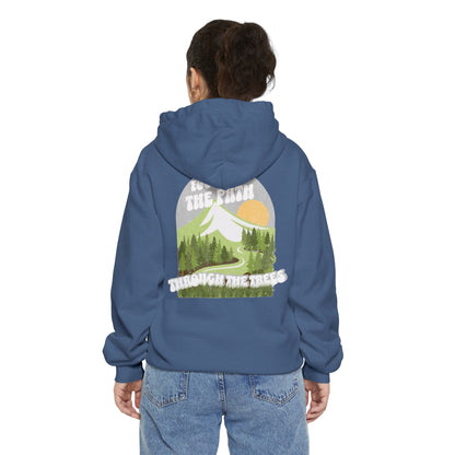 Focus on the Path Garment-Dyed Hoodie