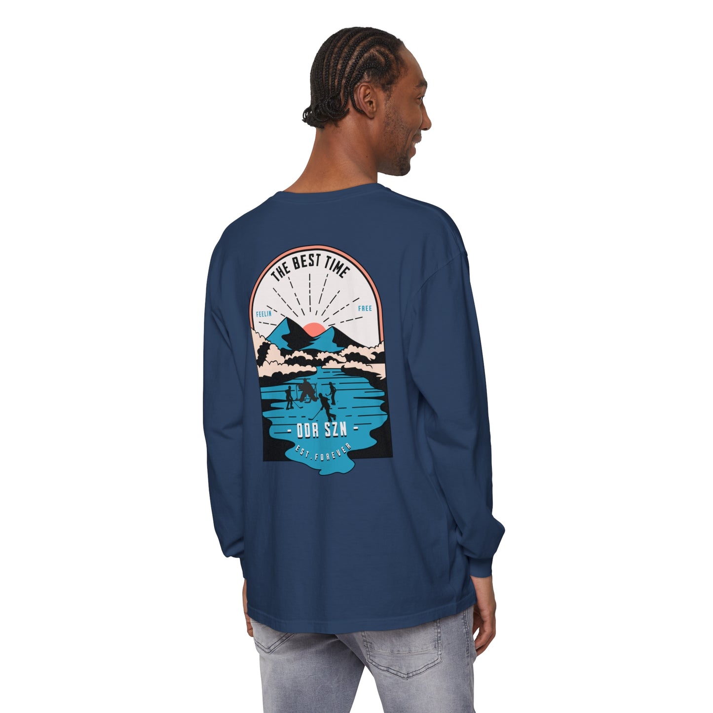 ODR season Unisex Garment-dyed Long Sleeve T-Shirt