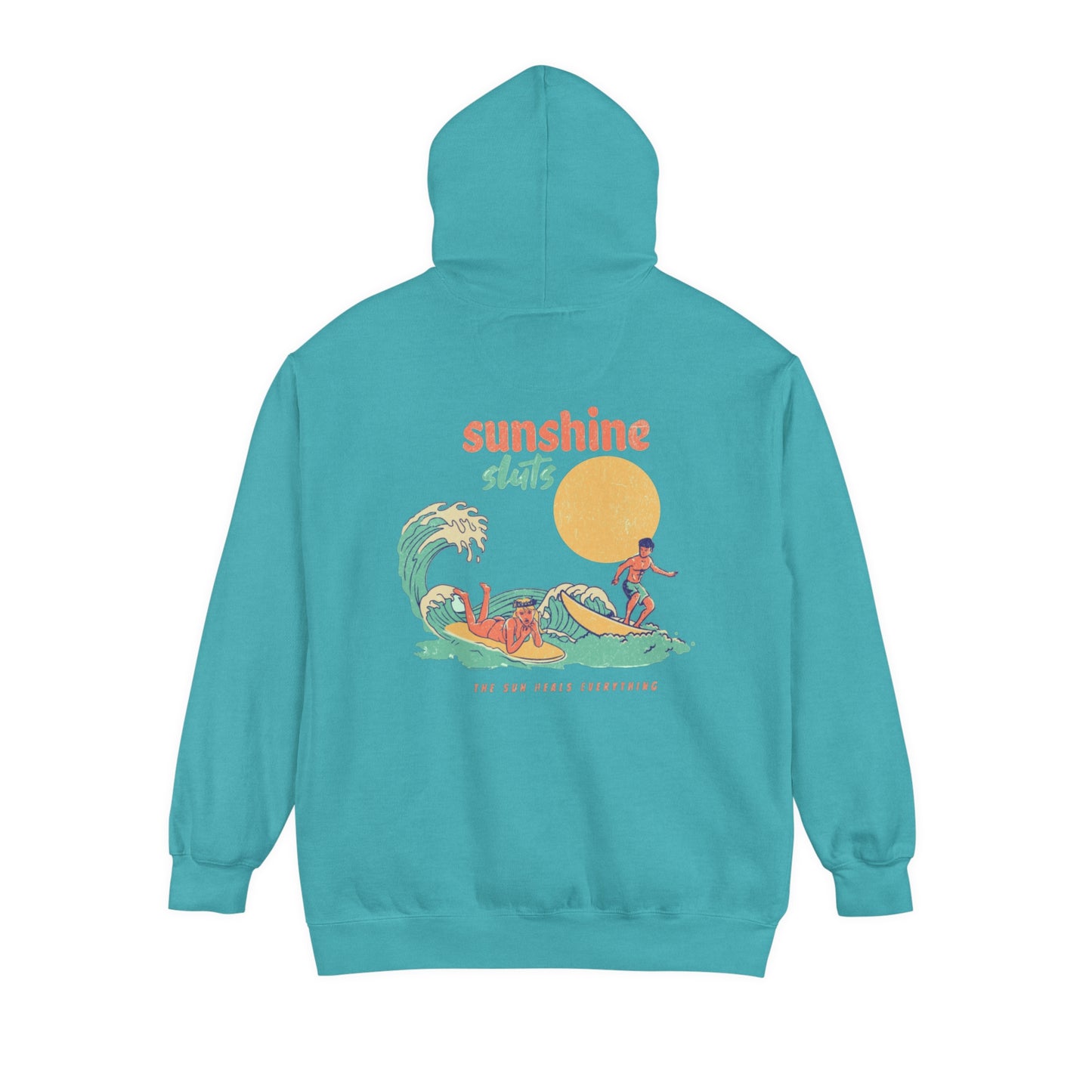 sunshine sluts Garment-Dyed Hoodie