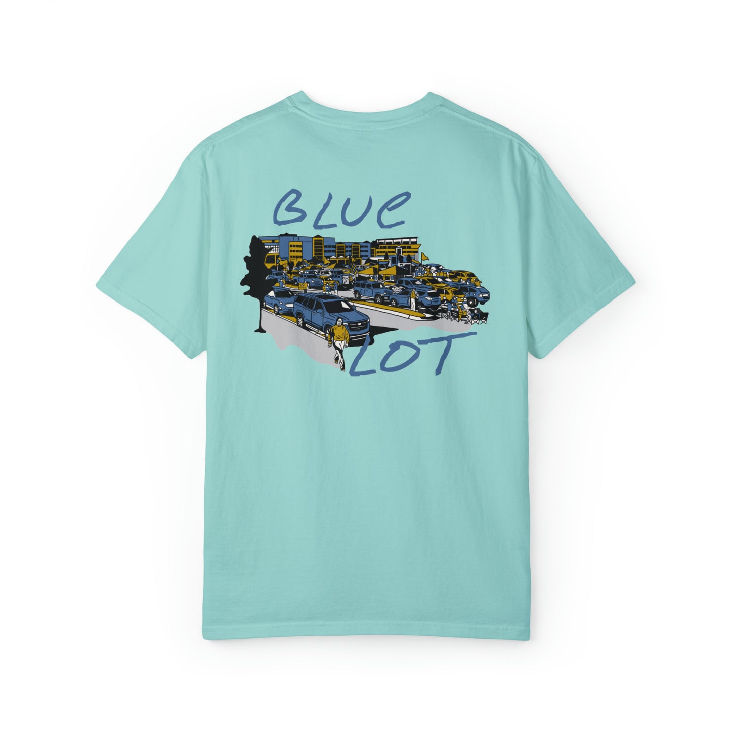 Blue lot Garment-Dyed T-shirt