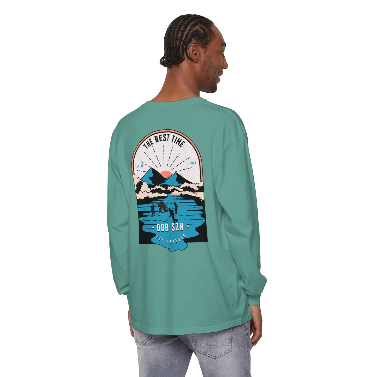 ODR season Unisex Garment-dyed Long Sleeve T-Shirt