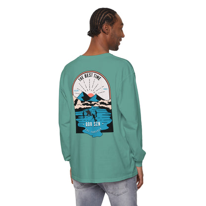 ODR season Unisex Garment-dyed Long Sleeve T-Shirt