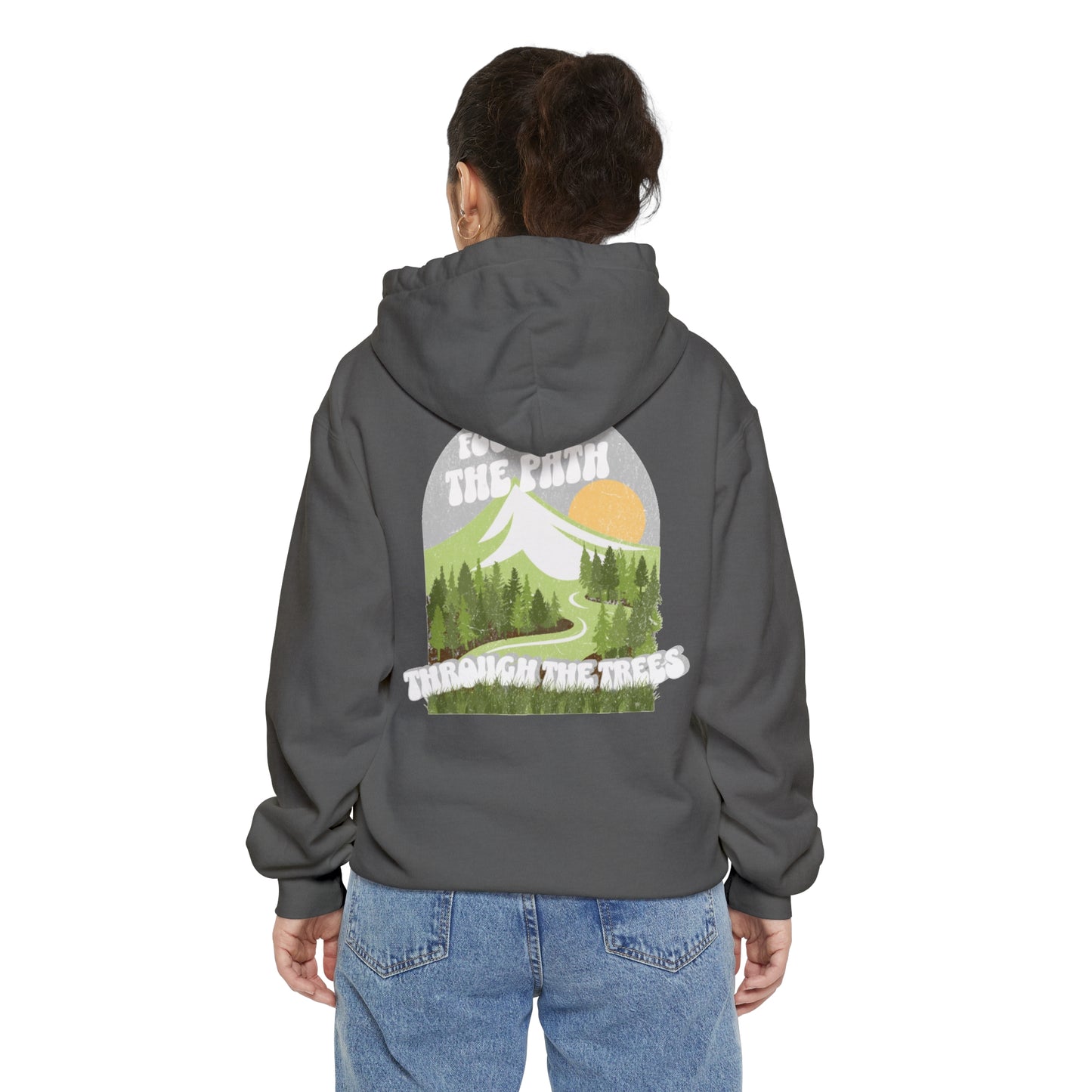 Focus on the Path Garment-Dyed Hoodie