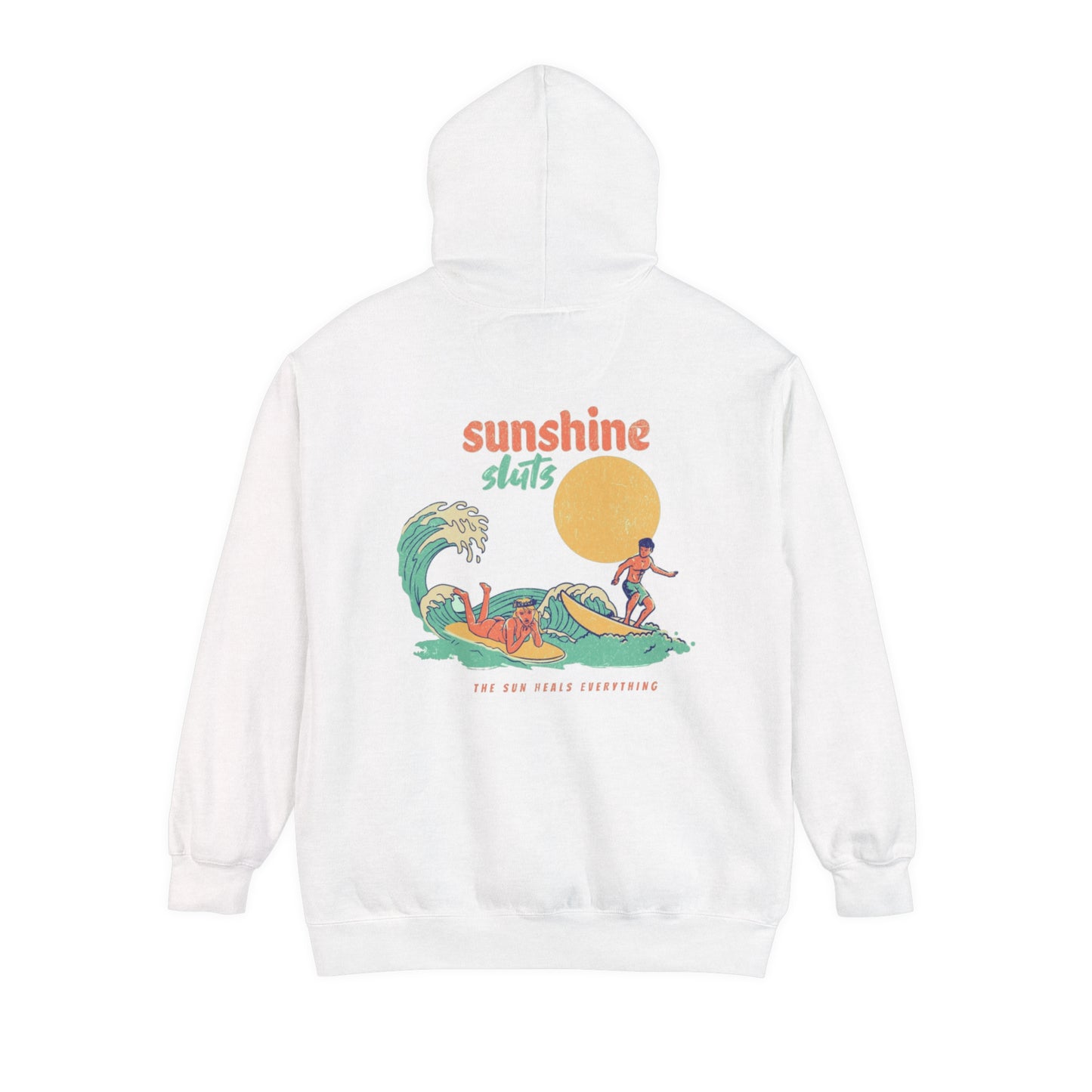 sunshine sluts Garment-Dyed Hoodie