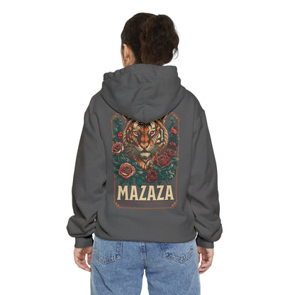 Mazaza Tiger Unisex Garment-Dyed Hoodie