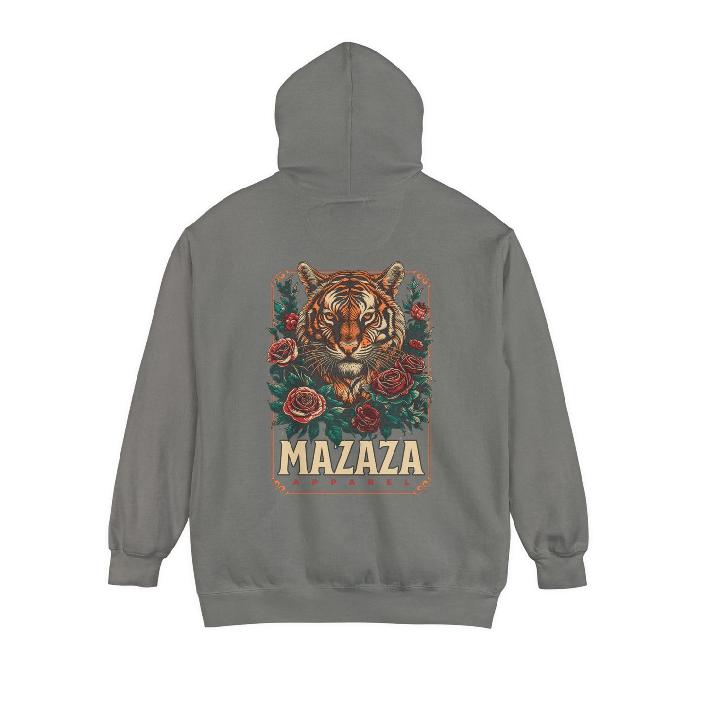 Mazaza Tiger Unisex Garment-Dyed Hoodie