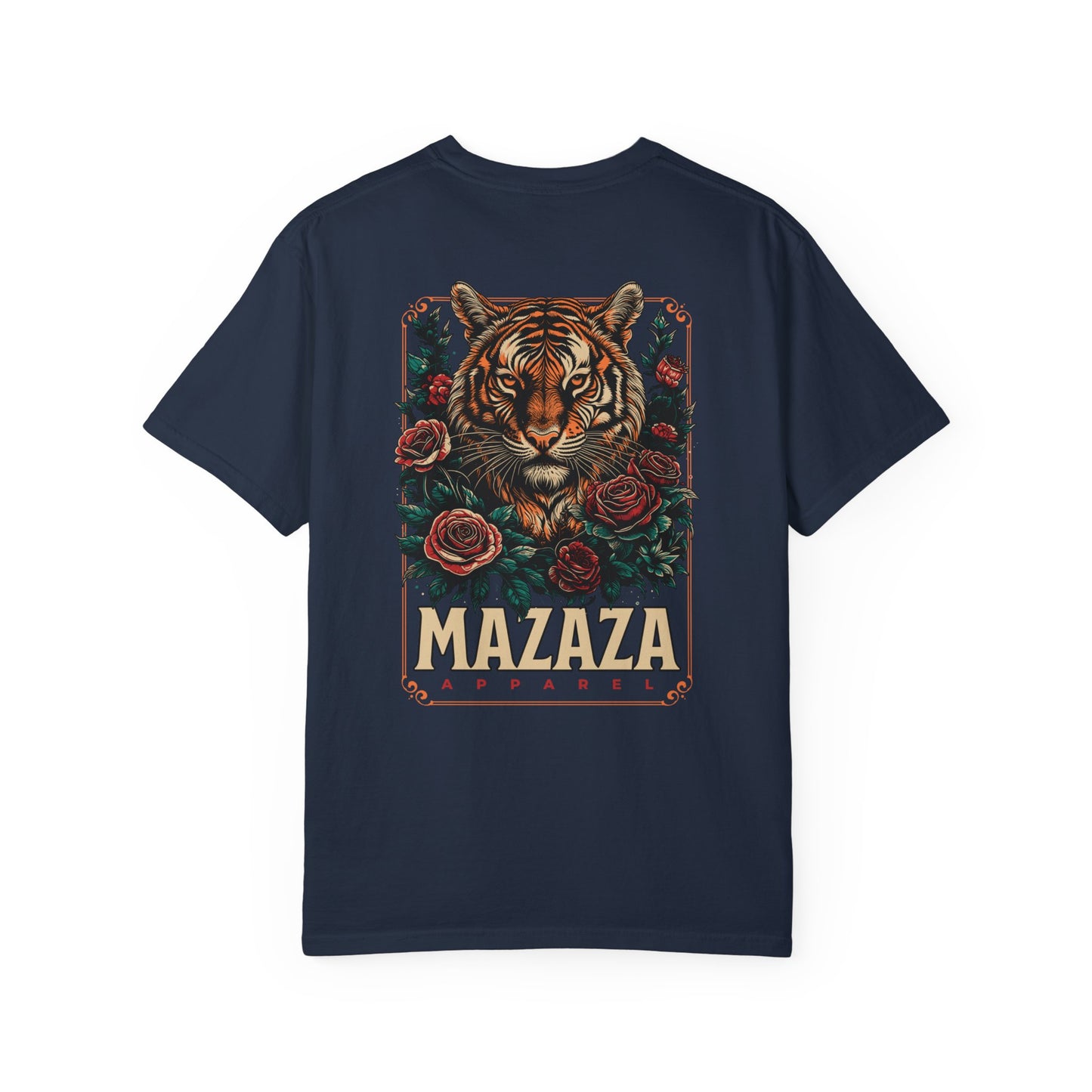 Mazaza Tiger Garment-Dyed T-shirt