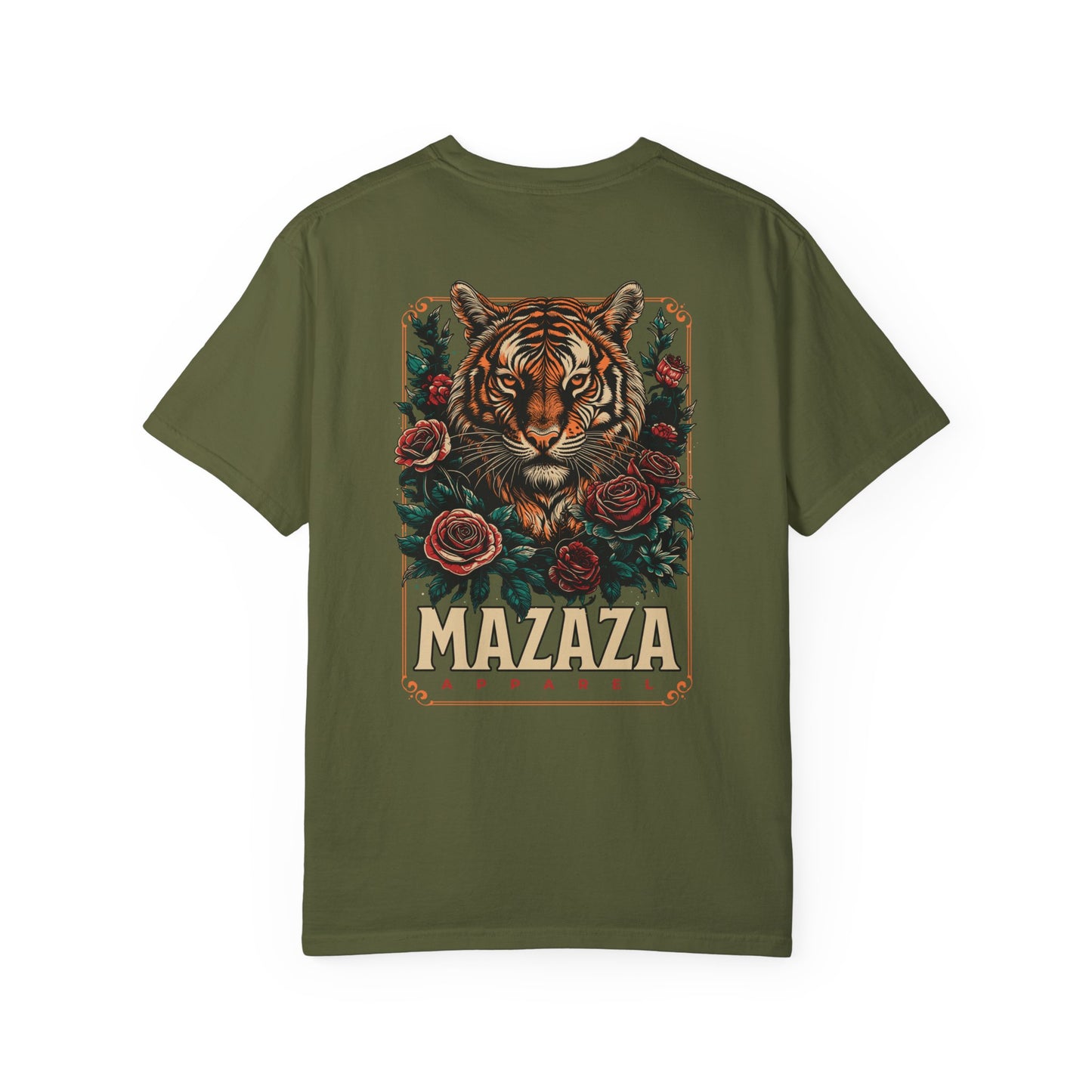 Mazaza Tiger Garment-Dyed T-shirt